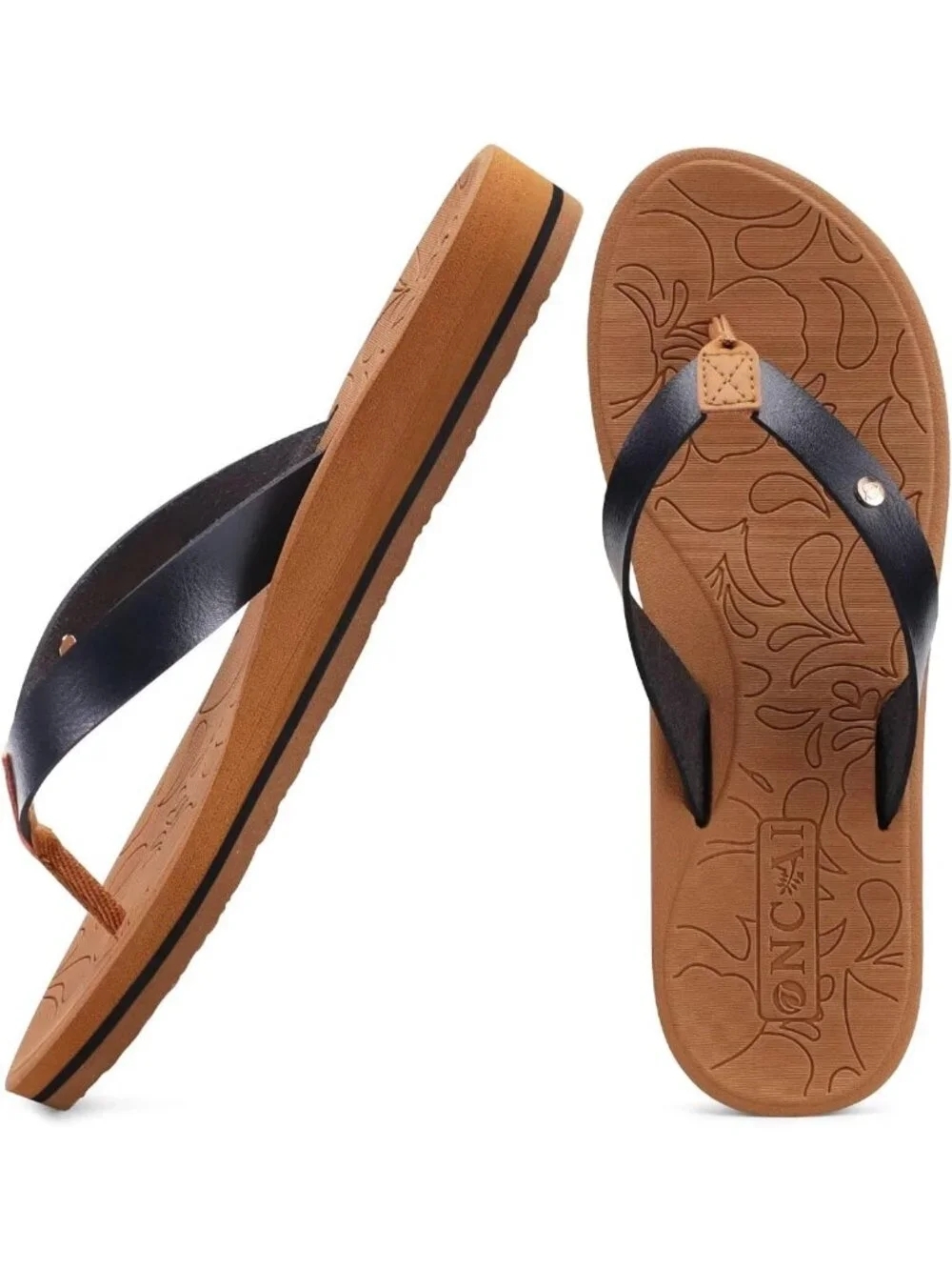 Comfortable Arch Support Flip Flops for Women - Yoga Mat Thong Sandals, Beach